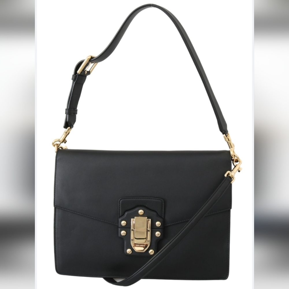 NWT$2895 DOLCE&GABBANA Lucia Messenger Leather Hand Shoulder Tote Crossbody Bag